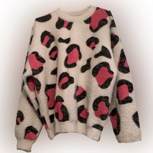 NWOT Simply Southern Animal Print Sweater